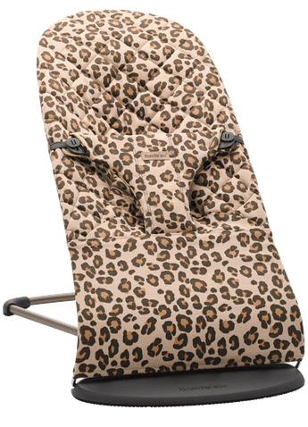 טרמפולינה בליס בייבי ביורן – קולקציית Classic Leopard צבע הטרמפולינה: בז' - כותנה